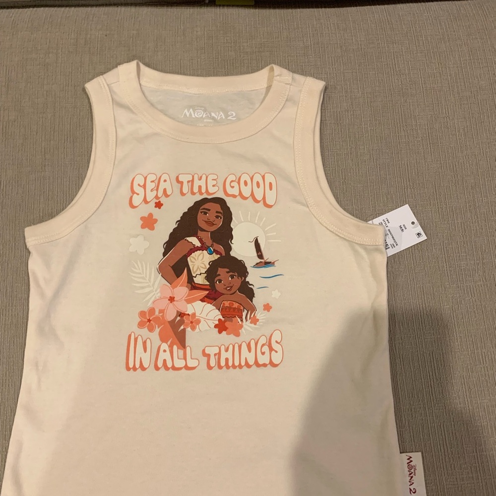 Buy 1 get one 50% off
Disney Moana 2 Cream Tee - Picture 5 of 6